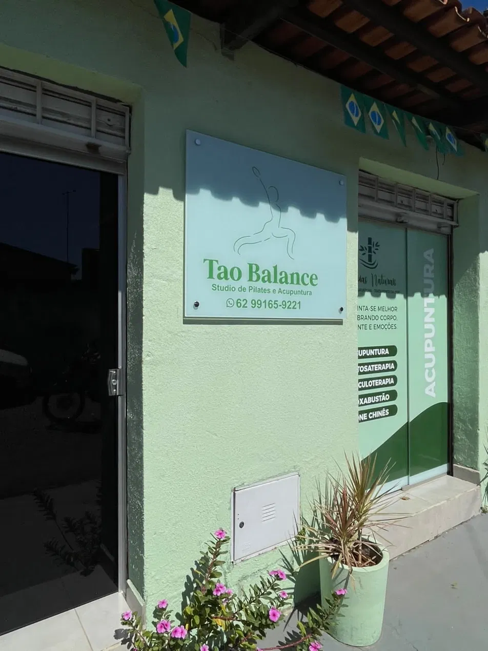 Fachada do Tao Balance Studio de Pilates e Acupuntura